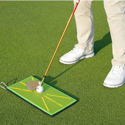 Portable Golf Training Mat For Swing Analysis