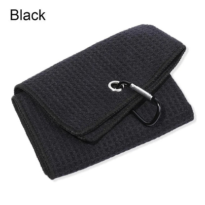 Cotton High Water Absorption Microfiber Cleaning Towel with Carabiner Hook