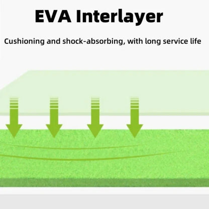 Portable Golf Training Mat For Swing Analysis